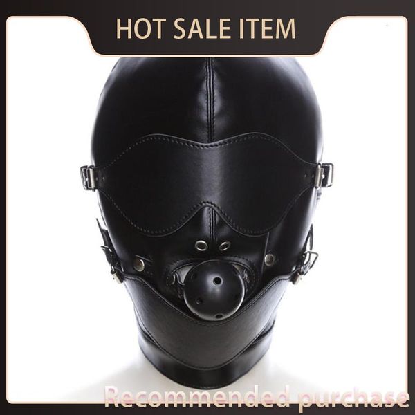 erotic ball hood mask fetish accessories slave men bondage couple women eye product black leather new gag mouth toy y19120 caso
erotic ball hood mask fetish accessories slave men bondage couple women eye product black leather new gag mouth toy y19120 caso