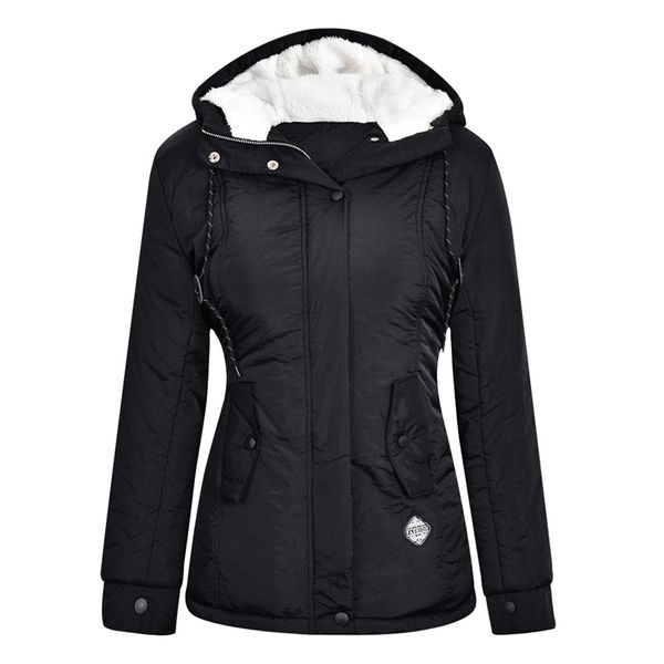 winter women warm parkas hooded thick plush winter coats female mid-long cotton jacket fashion lady warm coat outwear d25 201210, Black
winter women warm parkas hooded thick plush winter coats female mid-long cotton jacket fashion lady warm coat outwear d25 201210, Black