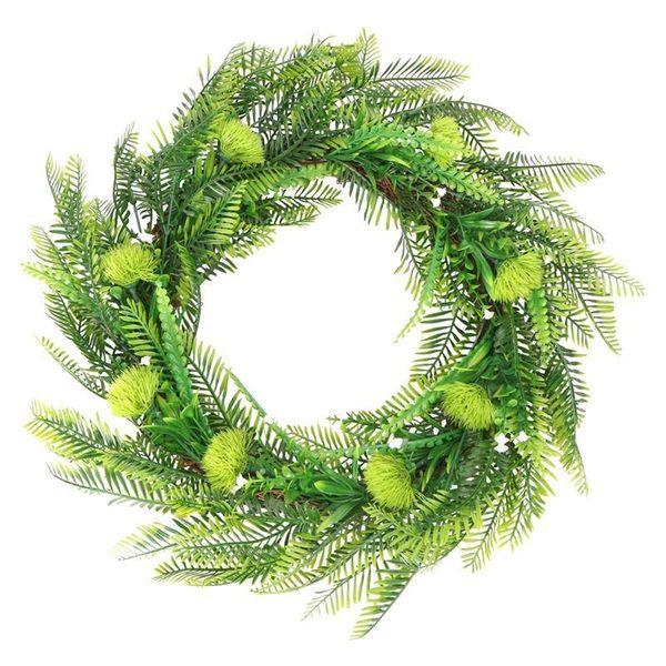 1pc decorative practical artificial durable lightweight simulation green leaves wreath garland festival wedding party
1pc decorative practical artificial durable lightweight simulation green leaves wreath garland festival wedding party