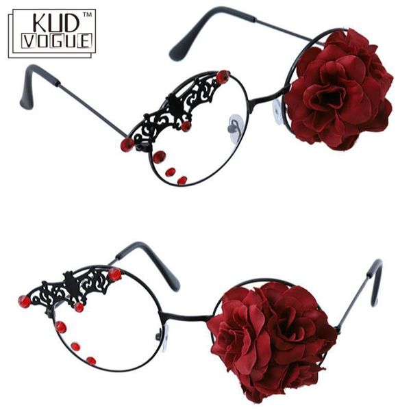 retro steampunk glasses women rose round frame ladies lolita harajuku style bat decoration eyewear halloween christmas cosplay
retro steampunk glasses women rose round frame ladies lolita harajuku style bat decoration eyewear halloween christmas cosplay
