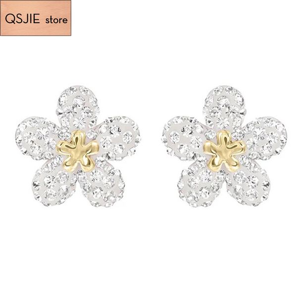 qsjie high-quality swa new charm zircon tetrafolium plant temperament woman earrings charming fashion jewelry, Golden;silver
qsjie high-quality swa new charm zircon tetrafolium plant temperament woman earrings charming fashion jewelry, Golden;silver