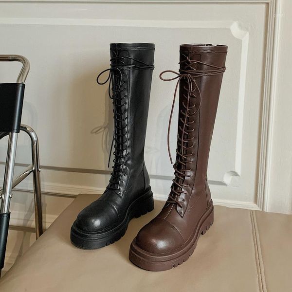 boots fanyuan pu leather lace up zipper knee high square heel autumn winter women shoes casual round toe long size34-431, Black
boots fanyuan pu leather lace up zipper knee high square heel autumn winter women shoes casual round toe long size34-431, Black