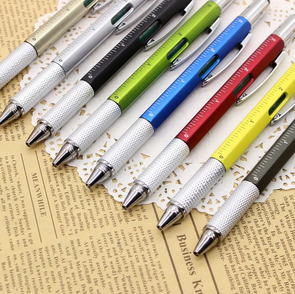 creative multifunctional screwdriver tool caliper spirit level scale ball ballpoint pen tool school office supplies ballpen, Blue;orange
creative multifunctional screwdriver tool caliper spirit level scale ball ballpoint pen tool school office supplies ballpen, Blue;orange