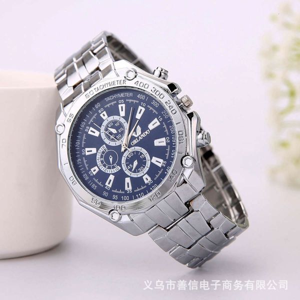 stainless steel band three eyes classic six pin business leisure alloy men's watch orlando ncsr, Slivery;brown
stainless steel band three eyes classic six pin business leisure alloy men's watch orlando ncsr, Slivery;brown