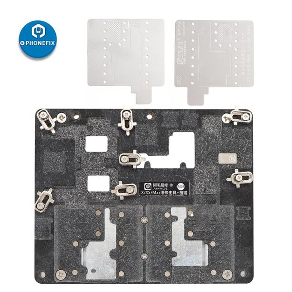 amao 2 in 1 middle layer stencil template for repair motherboard fixture for x xs max motherboard fixture
amao 2 in 1 middle layer stencil template for repair motherboard fixture for x xs max motherboard fixture