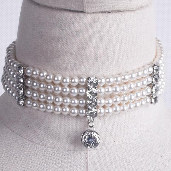 howaway round imitation pearl choker necklace multi strands choker 20s flapper necklace crystal accessories themed party, Golden;silver
howaway round imitation pearl choker necklace multi strands choker 20s flapper necklace crystal accessories themed party, Golden;silver
