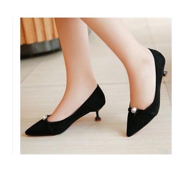 2021 women's shoes in spring and autumn new style fine heel pointed end suede water drill@353 p0n0, Black
2021 women's shoes in spring and autumn new style fine heel pointed end suede water drill@353 p0n0, Black
