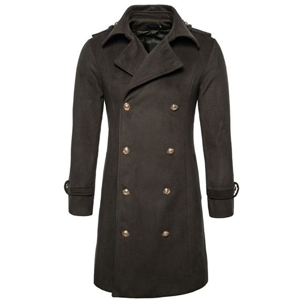 2021 new winter mode dressed double breasted magro smart casual month overcoats of men size 1jz2, Black
2021 new winter mode dressed double breasted magro smart casual month overcoats of men size 1jz2, Black