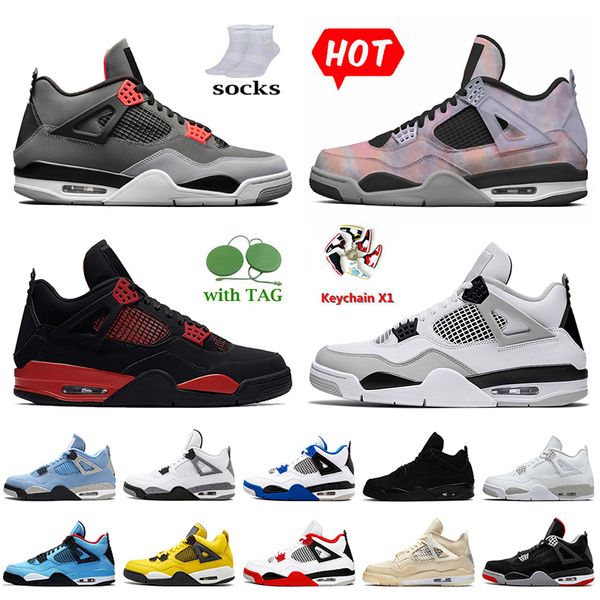 2023 jumpman 4 4s basketball shoes women mens trainers infrared zen master white oreo sail military black cat fire red thunder with socks sn
2023 jumpman 4 4s basketball shoes women mens trainers infrared zen master white oreo sail military black cat fire red thunder with socks sn