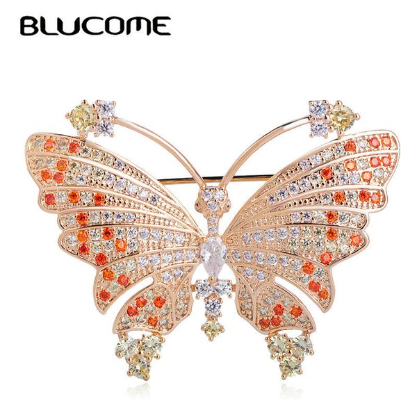 blucome insect butterfly shape brooch shiny zircon copper jewelry pins for women suit clothing dress accessories hat bag buckles 201009, Gray
blucome insect butterfly shape brooch shiny zircon copper jewelry pins for women suit clothing dress accessories hat bag buckles 201009, Gray