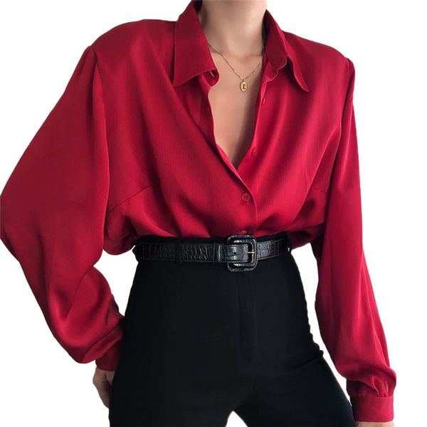 2019 spring autumn solid shirt female blouse long sleeve casual turn-down collar ol style women loose chiffon blouses
2019 spring autumn solid shirt female blouse long sleeve casual turn-down collar ol style women loose chiffon blouses
