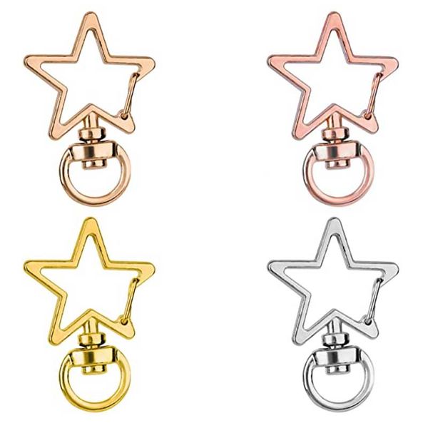 fashion metal star shape claw swivel lobster clasp snap hook with key rings diy accessories for bag keychains jewelry making kimter-k463fa
fashion metal star shape claw swivel lobster clasp snap hook with key rings diy accessories for bag keychains jewelry making kimter-k463fa