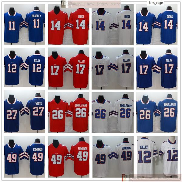 ncaa football 14 stefon diggs 17 josh allen 26 devin singletary 12 jim kelly tredavious white red blue jerseys men women youth kids, Black;red
ncaa football 14 stefon diggs 17 josh allen 26 devin singletary 12 jim kelly tredavious white red blue jerseys men women youth kids, Black;red