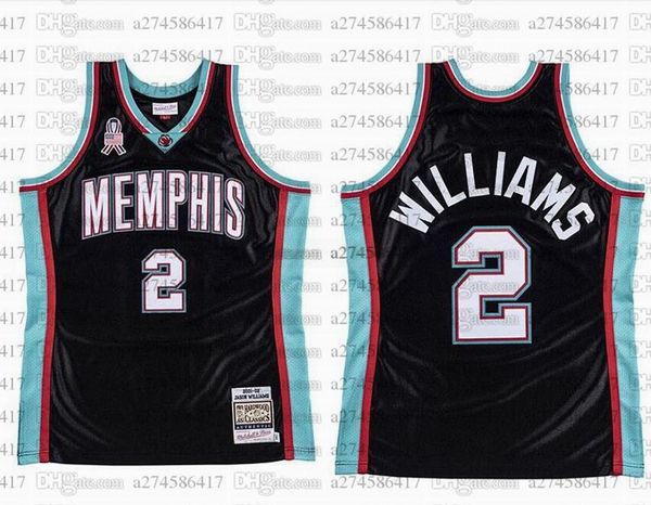 men women youth basketball memphis grizzlies 2 jason williams 2001-02 hardwoods classics retro jersey, Black;red
men women youth basketball memphis grizzlies 2 jason williams 2001-02 hardwoods classics retro jersey, Black;red