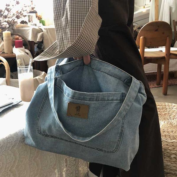 2020 new women denim bag large capacity shoulder bag female korea retro messenger handbag c42-89
2020 new women denim bag large capacity shoulder bag female korea retro messenger handbag c42-89