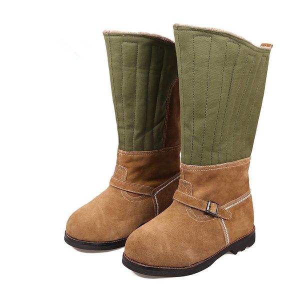 eu37-47 large size -30 winter thermal wool lining snow boots outdoor skiing climbing warm cow leather high tube cotton shoes
eu37-47 large size -30 winter thermal wool lining snow boots outdoor skiing climbing warm cow leather high tube cotton shoes