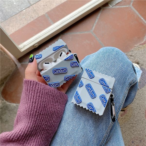 3d funny condom for airpods 2 case cute cartoon silicon cover for airpods pro case fundas for air pods case cover with keychain
3d funny condom for airpods 2 case cute cartoon silicon cover for airpods pro case fundas for air pods case cover with keychain