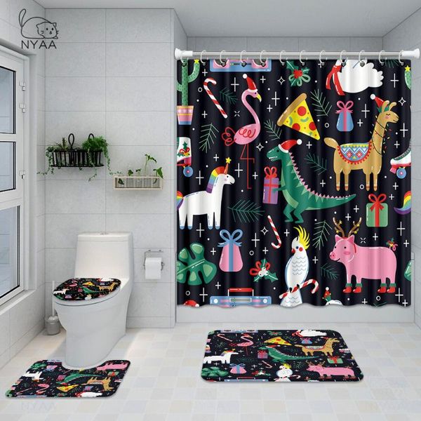 bath accessory set merry christmas pattern bathroom fabric shower curtain anti-slip mat bell tree santa toilet seat cover
bath accessory set merry christmas pattern bathroom fabric shower curtain anti-slip mat bell tree santa toilet seat cover