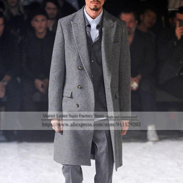 ropa hombre invierno wool&blend grey tweed overcoat custom made long sleeves double breasted winter coat men fashion male jacket1, Black
ropa hombre invierno wool&blend grey tweed overcoat custom made long sleeves double breasted winter coat men fashion male jacket1, Black