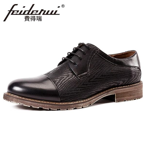 classic cap toe genuine leather men's derby striped platform footwear round toe lace up man formal wedding oxfords shoes kud225, Black
classic cap toe genuine leather men's derby striped platform footwear round toe lace up man formal wedding oxfords shoes kud225, Black