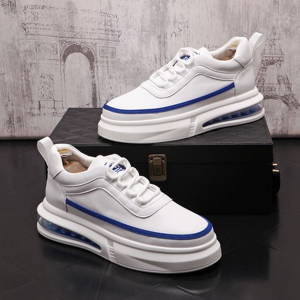 2022 trend new men white air cushion thick bottom casual shoes flat platform prom shoes loafers sports walking sneakers, Black
2022 trend new men white air cushion thick bottom casual shoes flat platform prom shoes loafers sports walking sneakers, Black