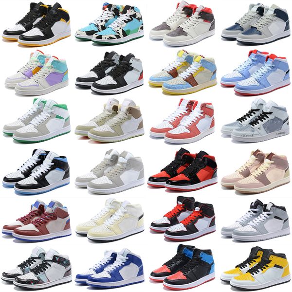 1 1s university blue high basketball shoes bordeaux dark mocha mid barely rose light smoke grey patent bred men women designer sneakers chic
1 1s university blue high basketball shoes bordeaux dark mocha mid barely rose light smoke grey patent bred men women designer sneakers chic