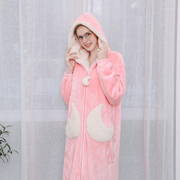women's sleepwear girls women cute velvet robe plus coral couple nightgown thickening pocket hooded long home sleepwear1, Black;red
women's sleepwear girls women cute velvet robe plus coral couple nightgown thickening pocket hooded long home sleepwear1, Black;red