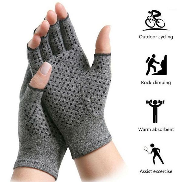 wrist support pair anti arthritis open gloves hand pain relief finger compression gloves1, Black;red
wrist support pair anti arthritis open gloves hand pain relief finger compression gloves1, Black;red