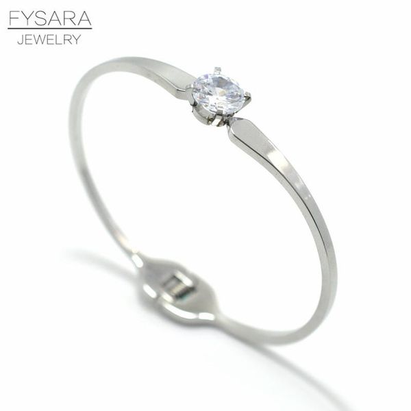 fysara charm crystal cuff bracelets for women wedding jewelry stainless steel gold color bangle cz zirconia bangles bracelets bbyffe, Black
fysara charm crystal cuff bracelets for women wedding jewelry stainless steel gold color bangle cz zirconia bangles bracelets bbyffe, Black