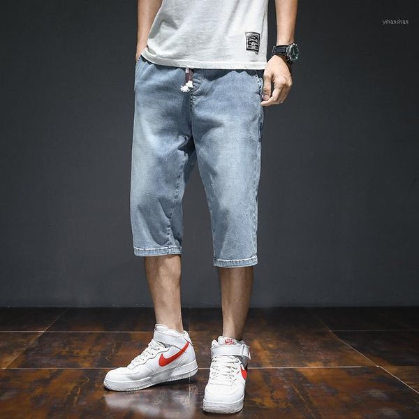 cropped jeans male loose 2021 summer thin korean harlan casual brand overalls shorts men cowboy teenagers cropped pants1, Blue
cropped jeans male loose 2021 summer thin korean harlan casual brand overalls shorts men cowboy teenagers cropped pants1, Blue