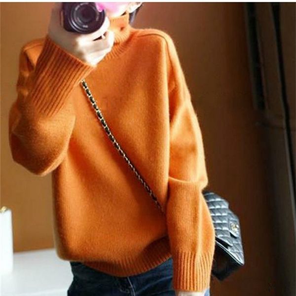 fall y2k winter clothes thick turtleneck cashmere sweater women pullover knitted sueter mujer invierno ladies clothing 201130, White;black
fall y2k winter clothes thick turtleneck cashmere sweater women pullover knitted sueter mujer invierno ladies clothing 201130, White;black
