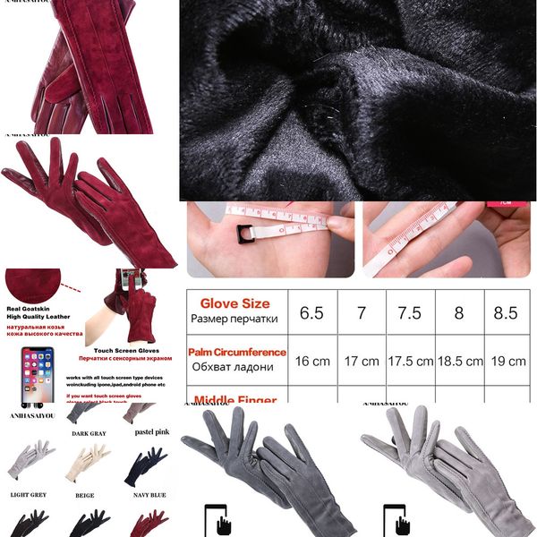 good quality touch color embroidery suede genuine leather 50% women's gloves -2007 201019acn
good quality touch color embroidery suede genuine leather 50% women's gloves -2007 201019acn