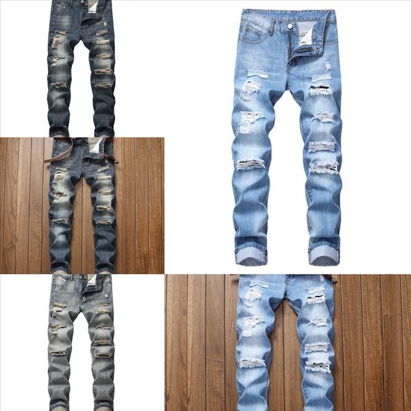 3vcyv new men retro distressed jeans men jeans for man hip hop hole variegated jeans fashion, Black
3vcyv new men retro distressed jeans men jeans for man hip hop hole variegated jeans fashion, Black