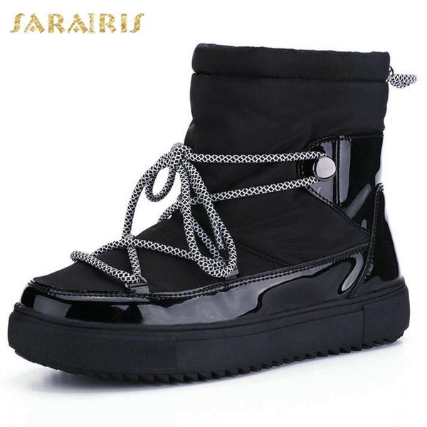 sarairis 2020 new arrivals warm fur snow boots woman shoes platform comfy skidproof lace up plush boots winter shoes ladies, Black
sarairis 2020 new arrivals warm fur snow boots woman shoes platform comfy skidproof lace up plush boots winter shoes ladies, Black