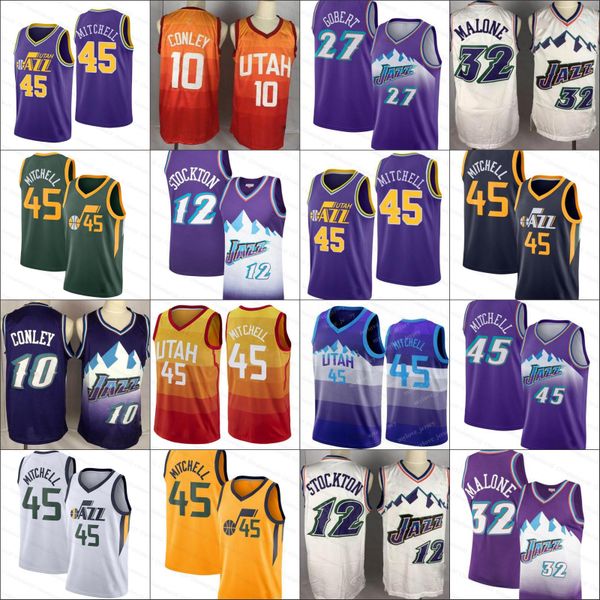 utah jazz men donovan mitchell mike conley john stockton rudy gobert nba karl malone basketball jersey, Black;red
utah jazz men donovan mitchell mike conley john stockton rudy gobert nba karl malone basketball jersey, Black;red