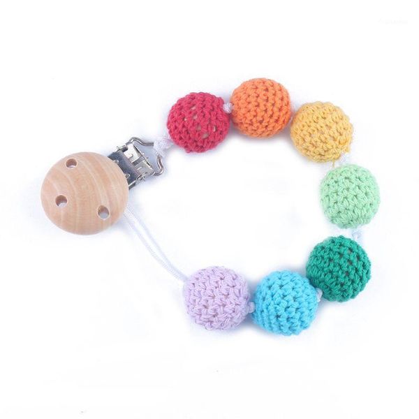 baby pacifier clip chain rainbow crochet beads toy teether pacifier chain holder clip1
baby pacifier clip chain rainbow crochet beads toy teether pacifier chain holder clip1