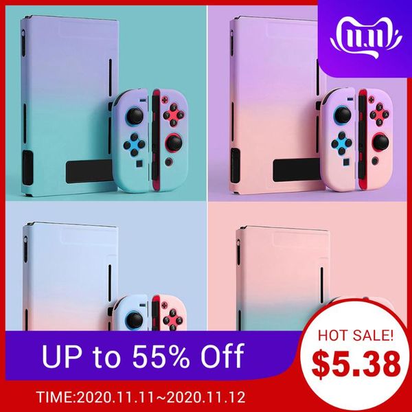 2021 new joycon shell gradient color protective case joy con controller hard housing full cover shell for switch game co
2021 new joycon shell gradient color protective case joy con controller hard housing full cover shell for switch game co