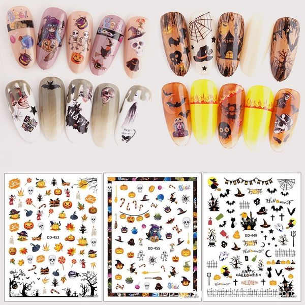 halloween nail art stickers decals self-adhesive diy nail decals sticker for halloween party, Black
halloween nail art stickers decals self-adhesive diy nail decals sticker for halloween party, Black