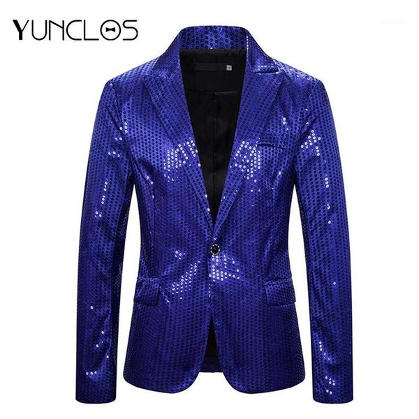 yunclos single breasted sequin stage suit singer stage performance men's wedding party hip hop suit costume blazer1, White;black
yunclos single breasted sequin stage suit singer stage performance men's wedding party hip hop suit costume blazer1, White;black