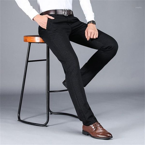 2019 men's fall winter new style plus velvet thick casual pants straight pants1, Black
2019 men's fall winter new style plus velvet thick casual pants straight pants1, Black