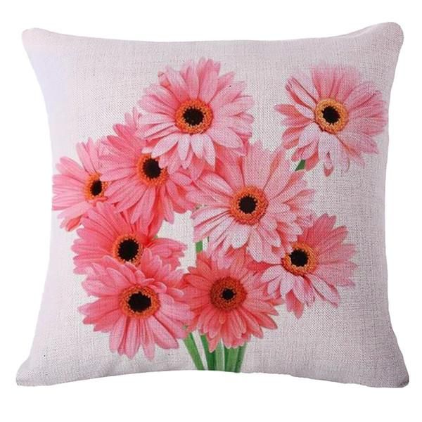 New Fashion Pink And Green Flowers Cushion Cover Cotton Linen Throw Pillow Case Chair Pillow Covers coussin de salon Wholesale
New Fashion Pink And Green Flowers Cushion Cover Cotton Linen Throw Pillow Case Chair Pillow Covers coussin de salon Wholesale