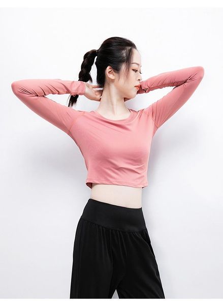 yoga outfits tight-fitting short sports t-shirt quick-drying breathable long-sleeved clothes female net red running fitness clothe, White;red
yoga outfits tight-fitting short sports t-shirt quick-drying breathable long-sleeved clothes female net red running fitness clothe, White;red
