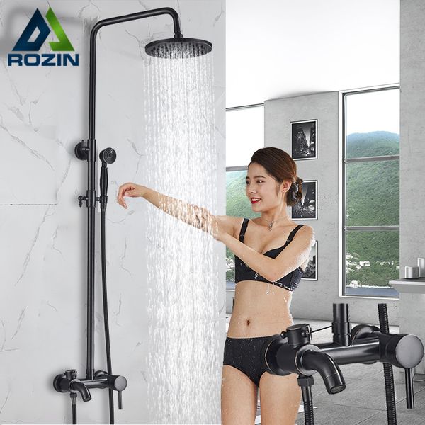luxury bath mixer set rainfall head in wall rain shower faucet with handshower brass spout 1011
luxury bath mixer set rainfall head in wall rain shower faucet with handshower brass spout 1011