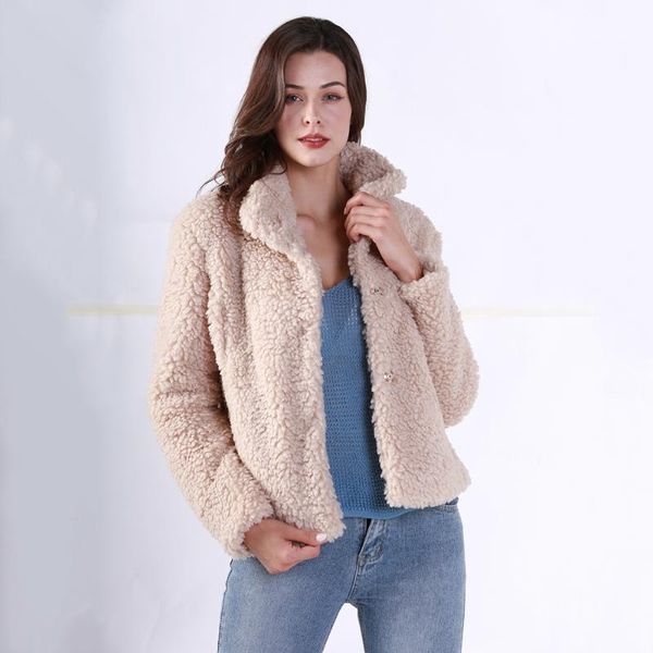 atoshare искусственного меха пальто 2020 winter teddy меховые куртки пальто женщины повседневная мода lamb поддельный шинель, Black
atoshare искусственного меха пальто 2020 winter teddy меховые куртки пальто женщины повседневная мода lamb поддельный шинель, Black