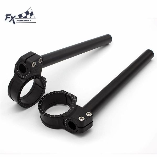 fxcnc 7/8" adjustable aluminum motorcycle regular 51mm clip on ones handlebar fork tube handle bar clip-ons one pair black new
fxcnc 7/8" adjustable aluminum motorcycle regular 51mm clip on ones handlebar fork tube handle bar clip-ons one pair black new