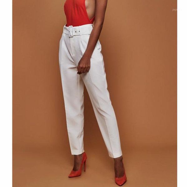 women spring autumn office lady loose pants summer beach casual high waist trousers belt solid regular size polyester1, Black;white
women spring autumn office lady loose pants summer beach casual high waist trousers belt solid regular size polyester1, Black;white