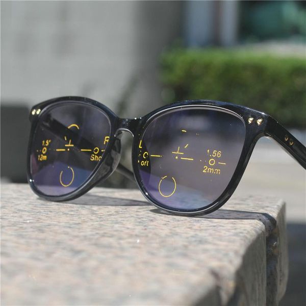 sunglasses square black progressive multifocal glasses transition reading women points for reader near far sight fml, White;black
sunglasses square black progressive multifocal glasses transition reading women points for reader near far sight fml, White;black