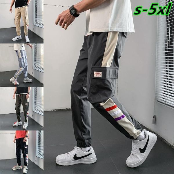 2020 men multi-pocket streetwear sweatpants hombre casual fashion cargo pants men elastic waist beam feet jogger pants male k7091, Black
2020 men multi-pocket streetwear sweatpants hombre casual fashion cargo pants men elastic waist beam feet jogger pants male k7091, Black