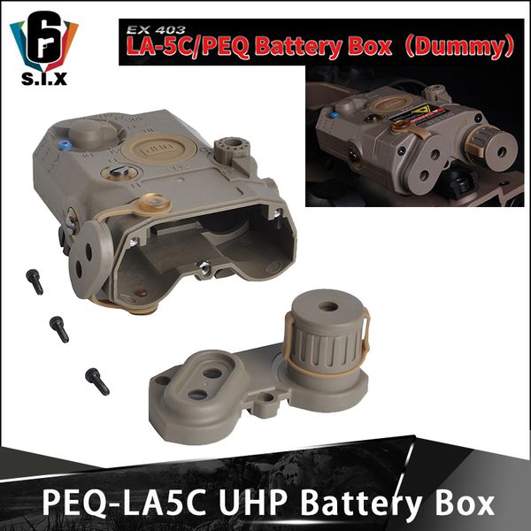 tactical airsoft peq-la5c uhp battery box no function peq 15 dummy battery case for 20mm picatinny rail
tactical airsoft peq-la5c uhp battery box no function peq 15 dummy battery case for 20mm picatinny rail