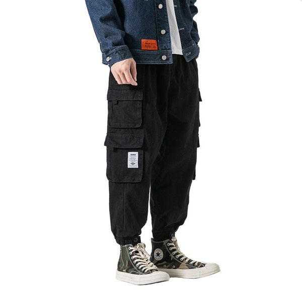 men's pants streetwear mens cargo multi-pocket tactical trousers men hip hop jogging male cotton elastic waist large size 5xl, Black
men's pants streetwear mens cargo multi-pocket tactical trousers men hip hop jogging male cotton elastic waist large size 5xl, Black